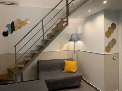 Area soggiorno di Little Dream Residenza - Napoli