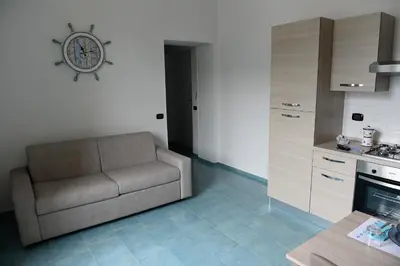 Cucina o angolo cottura di Casa del Porto al Borgo Marinari