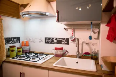 Cucina o angolo cottura di Guest Art Napoli