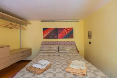 Letto o letti in una camera di La Stanzetta