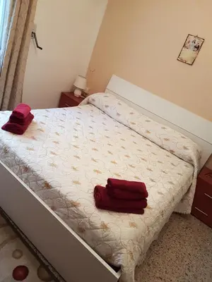 Letto o letti in una camera di Casa dolce Casa Spaccanapoli