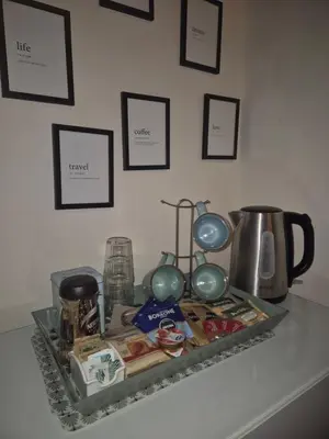 Set per la preparazione di tè e caffè presso Casa Hosteno