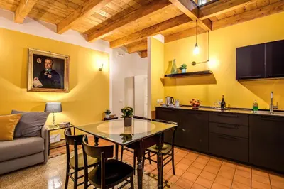 Cucina o angolo cottura di Casa Hosteno