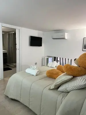 Letto o letti in una camera di Casa de Barrio