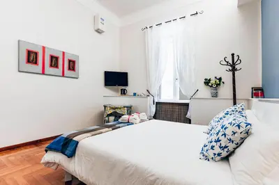 Letto o letti in una camera di La Casa Del Sole A Mergellina