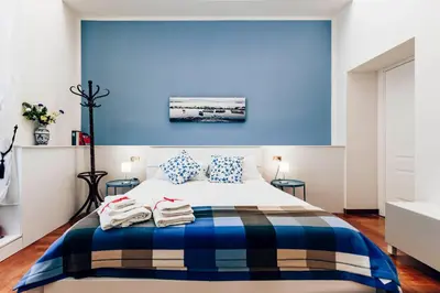 Letto o letti in una camera di La Casa Del Sole A Mergellina