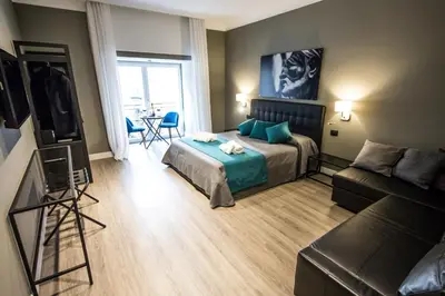 Area soggiorno di B&B Art House