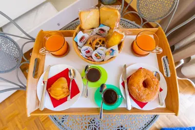 Cibo presso il bed & breakfast o nelle vicinanze