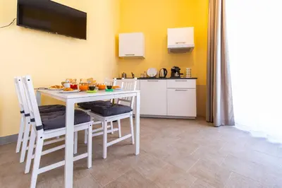 Cucina o angolo cottura di B&B Trianon
