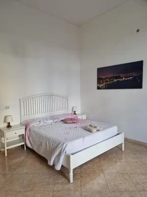Letto o letti in una camera di Casa del Palumbo