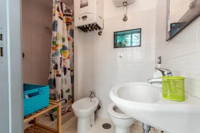 Bagno di Relais Tribunali with panoramic terrace