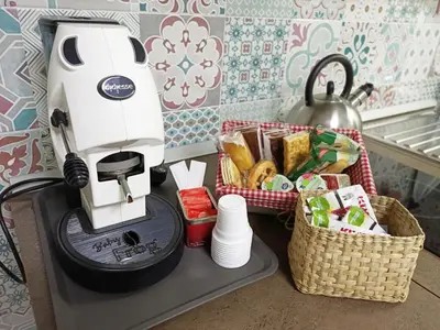 Set per la preparazione di tè e caffè presso Casa Mya - Studio Flat
