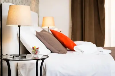 Letto o letti in una camera di B&B Depretis19