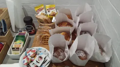 Cibo presso il bed & breakfast o nelle vicinanze
