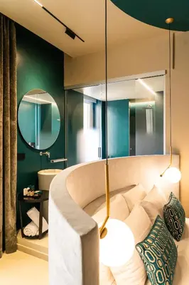 Area soggiorno di Relais sul Mare Boutique Hotel