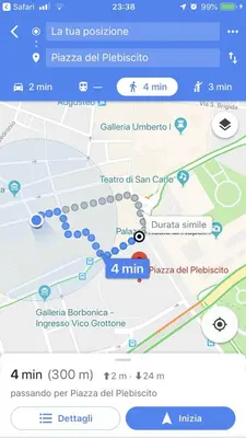 Planimetria di Sorelle Partenope