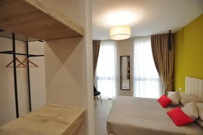 Letto o letti in una camera di Delco Naples