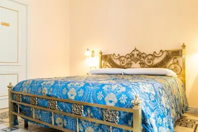 Letto o letti in una camera di Residence San Mattia