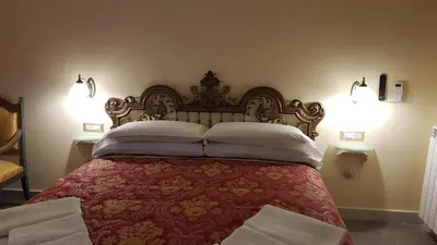 Letto o letti in una camera di Residence San Mattia