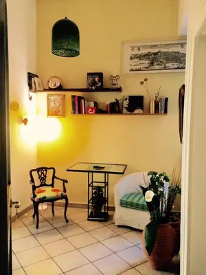 Area soggiorno di Plebiscito Loft