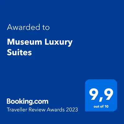 Certificato, attestato, insegna o altro documento esposto da Museum Luxury Suites