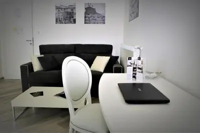 Area soggiorno di Hermes rooms for tourists