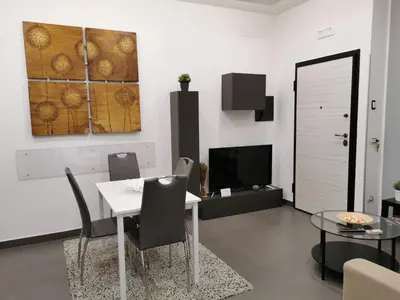 TV o dispositivi per l'intrattenimento presso Residenza Napoli Centrale