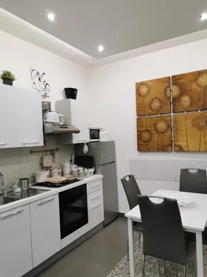 Cucina o angolo cottura di Residenza Napoli Centrale
