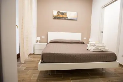 Letto o letti in una camera di Marta House