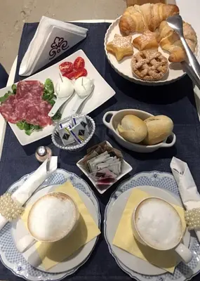 Cibo presso il bed & breakfast o nelle vicinanze