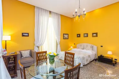 Letto o letti in una camera di B&B Orsini 46