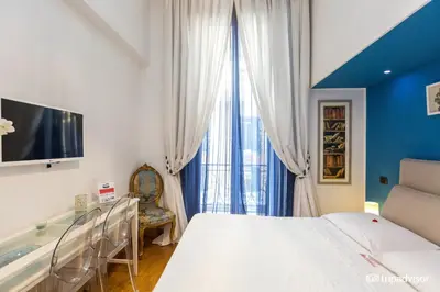 Letto o letti in una camera di B&B Orsini 46