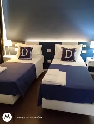 Letto o letti in una camera di I DIOSCURI