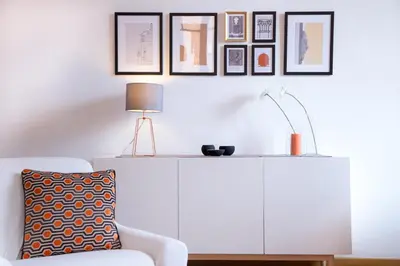 Area soggiorno di Casa Frangiò Modern Apartment Historical Centre - Authentic Neapolitan Apartment for Families and Friends