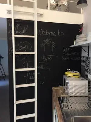 Cucina o angolo cottura di CosyHomeSuite Napoli