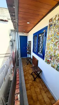 Area soggiorno di La stanza di Daria - un nido silenzioso nel cuore del centro storico