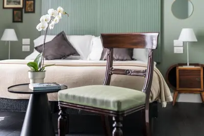 Area soggiorno di Rinuccini Relais