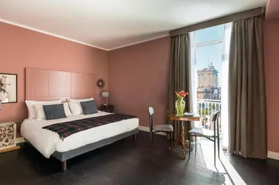 Letto o letti in una camera di Rinuccini Relais