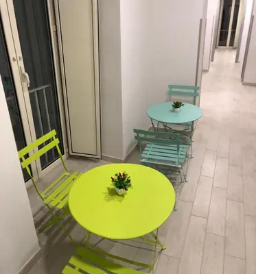 Area soggiorno di B&B Priezza
