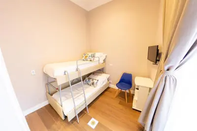 Letto o letti in una camera di Suite CuoreNapoletano