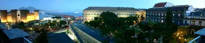 Vista generica su Napoli o vista sulla città dall'interno del bed & breakfast