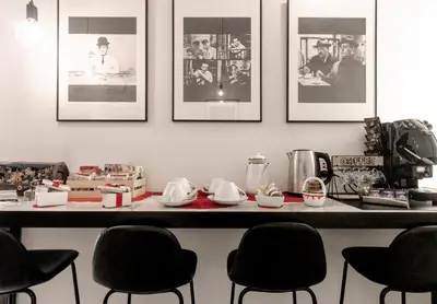 Set per la preparazione di tè e caffè presso Annunziata Guesthouse, Centro Storico