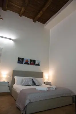 Letto o letti in una camera di Nardones Suite