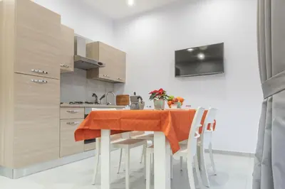 Cucina o angolo cottura di La Casina Rossa