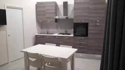 Cucina o angolo cottura di La Casina Rossa