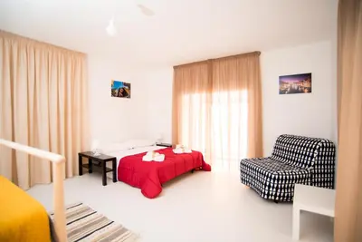 Letto o letti in una camera di Casa Napoletana - Dante