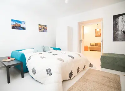Letto o letti in una camera di Casa Napoletana - Dante