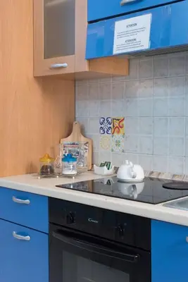 Cucina o angolo cottura di Bobbò house II, la finestra sugli scavi