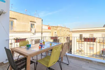 Balcone o terrazza di San Gennaro modern flat