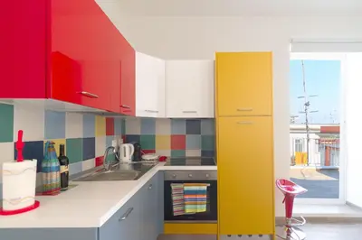 Cucina o angolo cottura di San Gennaro modern flat